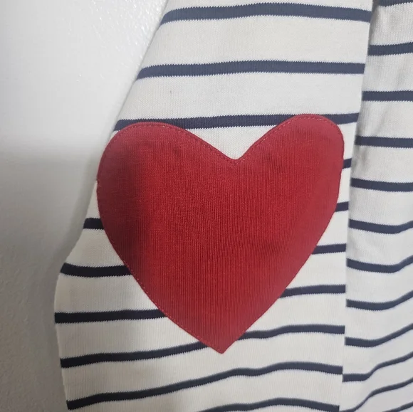 J.CREW Striped Long Sleeve Top 100% Size S NWT - Picture 5 of 7